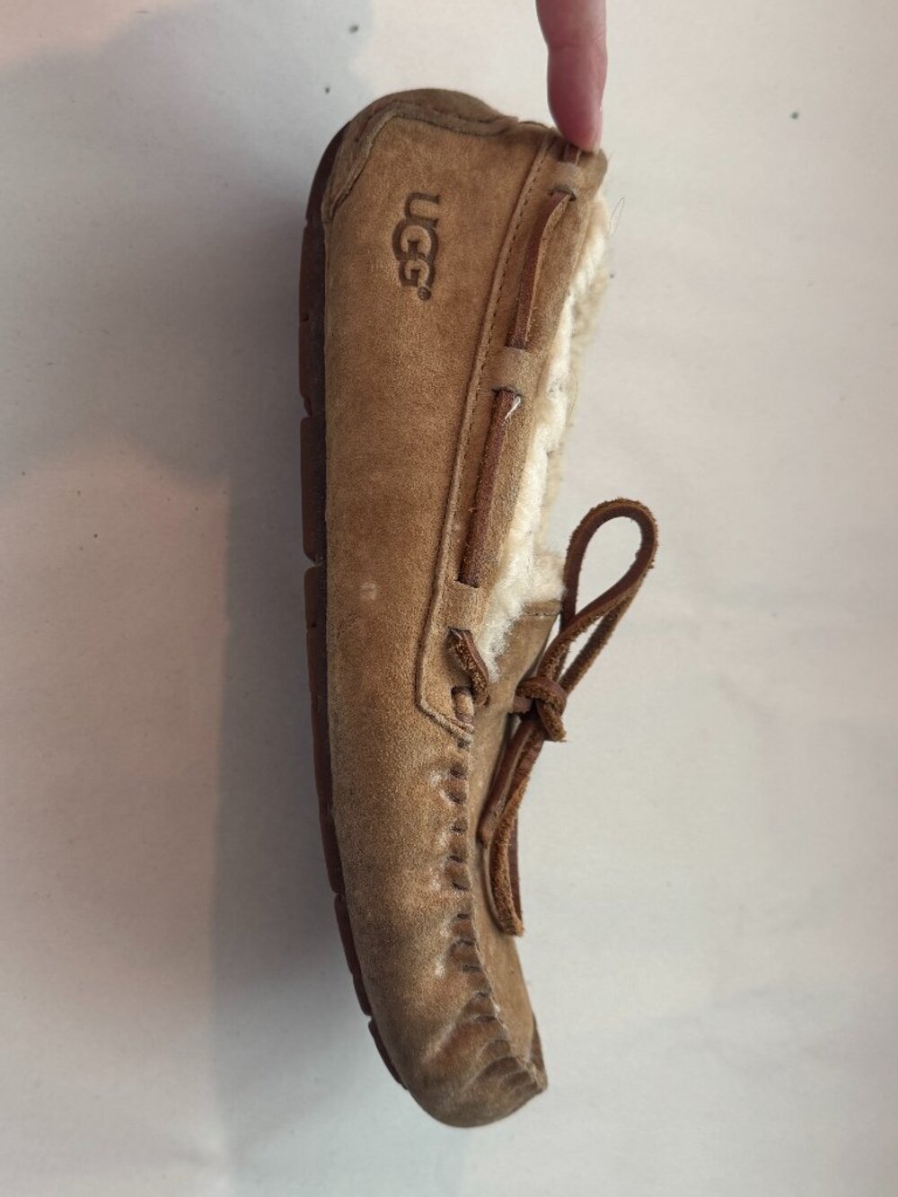 UGG Single Slipper Shoe Women's Size 7 Brown *RIGHT SHOE ONLY*RIGHT SHOE ONLY* - Picture 2 of 10